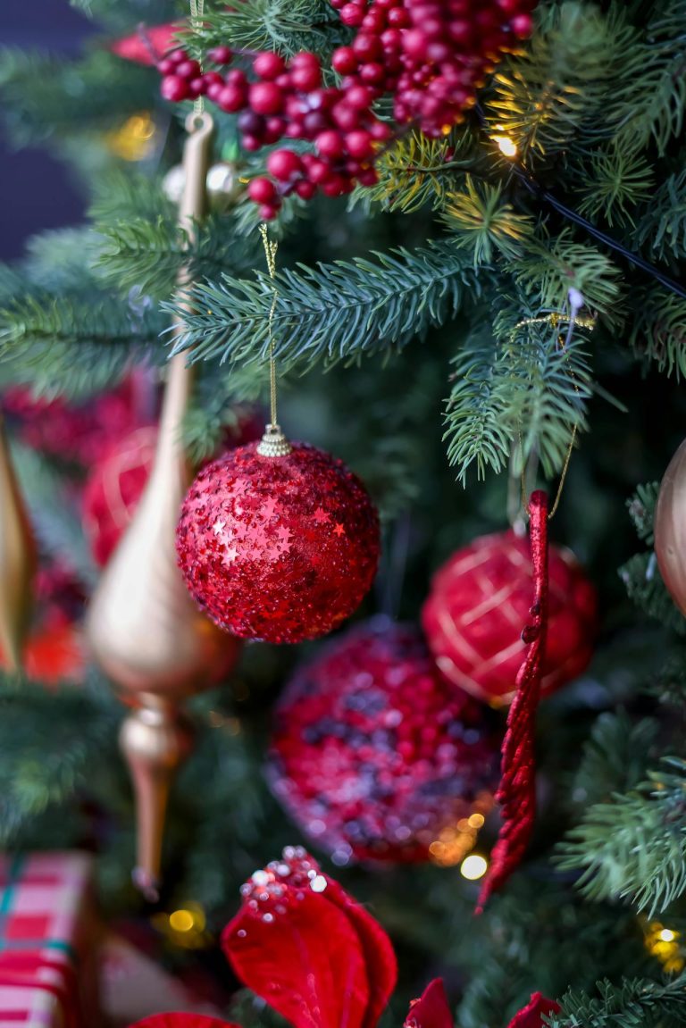 smuk julepynt og belysning